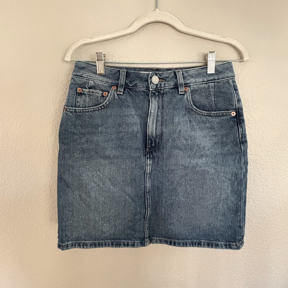ASOS denim skirt